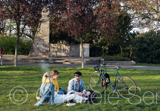 Platz des 23. April in Berlin Treptow Köpenick