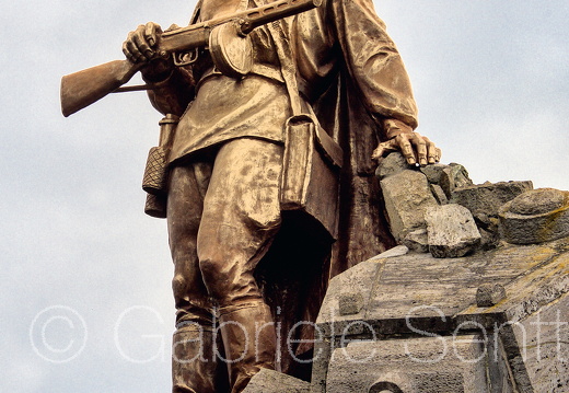 März 2015 Gedenkstätte Seelöwen Höhen, Mahnmal