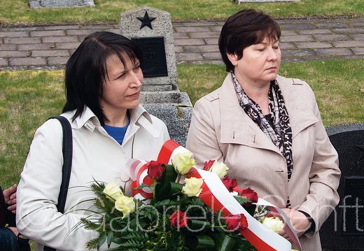 März 2015 Gedenken auf dem sowjetischen Ehrenfriedhof in Seelow