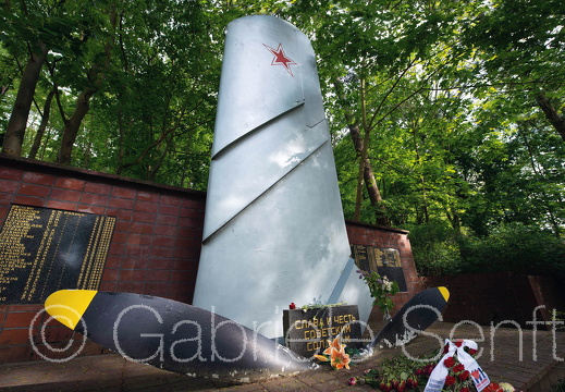 Mai 2020 sowjetischer Ehrenfriedhof in Buckow