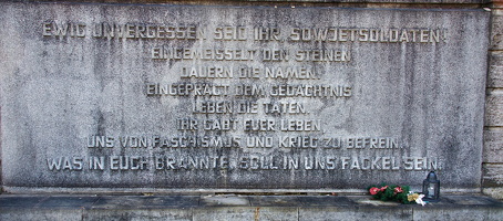 März 2015 Gedenkstätte und sowjetischer Ehrenfriedhof in Seelow