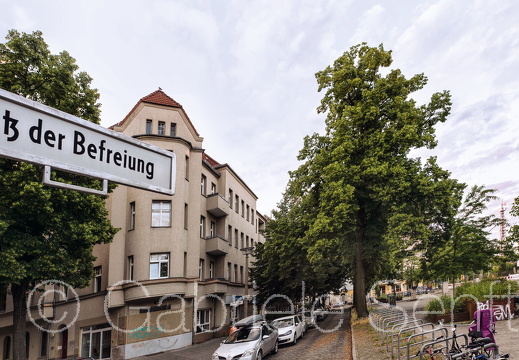 2020 Platz der Befreiung in Berlin Adlershof