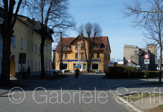 April 2020 Stadtansicht von Halbe