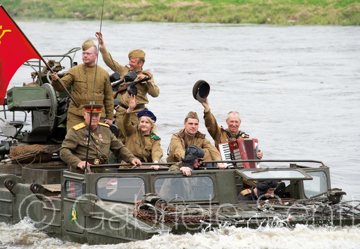 25. April 2015 beim Gedenken in Torgau