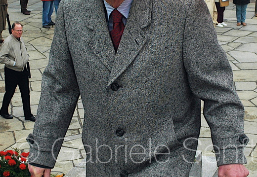 8. Mai 2005 Moritz Mebel im sowjetischen Ehrenmal Berlin Treptow