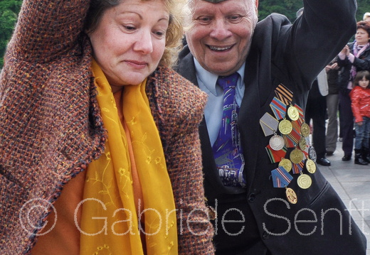 2015 Feier am sowjetische Ehrenmal in Berlin Tiergarten zum Tag des Sieges