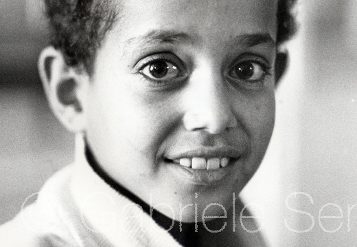 Januar 2003, Ibrahim im Kinderkrankenhaus Bagdad