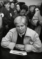 24.04.1999 Friedenskonvoi in Belgrad, Delegationsleiterin Ilona Rothe
