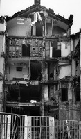August 1999 Jugoslawien, .Belgrad , durch den Krieg zerbombter RTS Sender