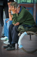 27.09. 2011 am Busbahnhof in Kragujevac, Serbien