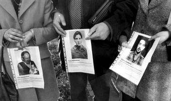 Oktober 2003 vor dem Landgericht Bonn, Solidaritätsbekundung
