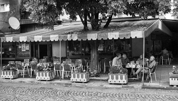 Stadtcafe in Varvarin