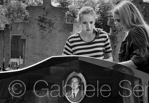 Oktober 2013  am Grab von Vojkan Stankovic