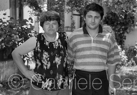 Sommer 2001 Milan Mitrovic und seine Mutter