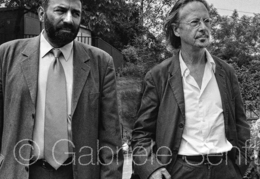 neu Zoran Milenkovbic und Peter Handke