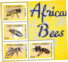 Briefmarkenserie aus Gambia