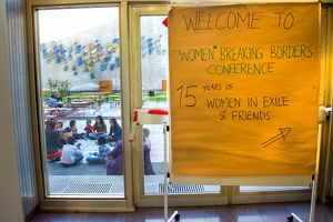 23.09.2027 Berlin, Franz Mehringplatz, Frauenkonferenz Break the borders