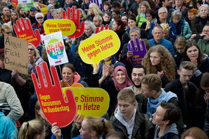 22.10.2017 Berlin, Demo gegen Rassismus