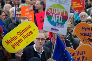 22.10.2017 Berlin, Demo gegen Rassismus
