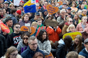 22.10.2017 Berlin, Demo gegen Rassismus