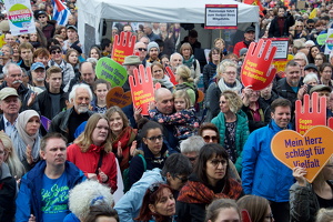 22.10.2017 Berlin, Demo gegen Rassismus