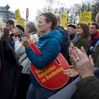 22.10.2017 Berlin, Demo gegen Rassismus
