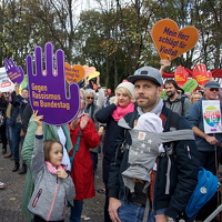 22.10.2017 Berlin, Demo gegen Rassismus