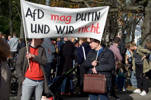 22.10.2017 Berlin, Demo gegen Rassismus