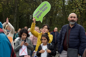 22.10.2017 Berlin, Demo gegen Rassismus