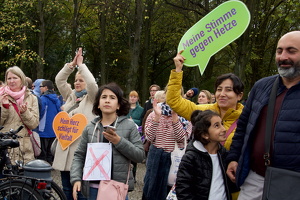 22.10.2017 Berlin, Demo gegen Rassismus