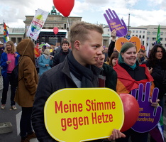 22.10.2017 Berlin, Demo gegen Rassismus