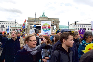 22.10.2017 Berlin, Demo gegen Rassismus