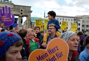 22.10.2017 Berlin, Demo gegen Rassismus