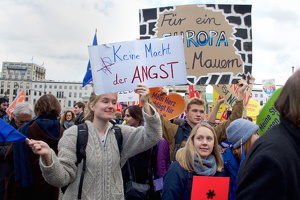22.10.2017 Berlin, Demo gegen Rassismus