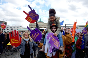 22.10.2017 Berlin, Demo gegen Rassismus