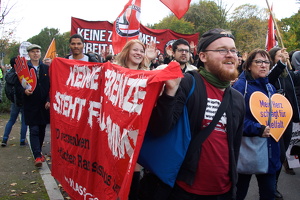 22.10.2017 Berlin, Demo gegen Rassismus
