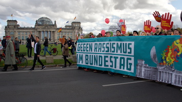 22.10.2017 Berlin, Demo gegen Rassismus