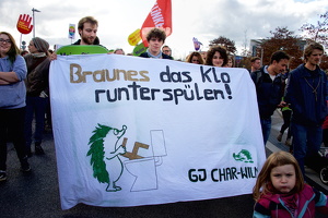 22.10.2017 Berlin, Demo gegen Rassismus