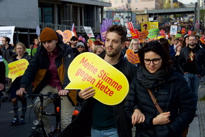 22.10.2017 Berlin, Demo gegen Rassismus