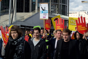 22.10.2017 Berlin, Demo gegen Rassismus