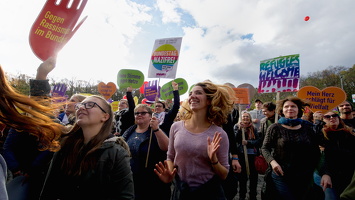 22.10.2017 Berlin, Demo gegen Rassismus