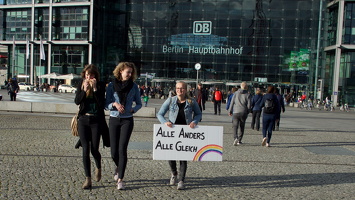 22.10.2017 Berlin, Demo gegen Rassismus