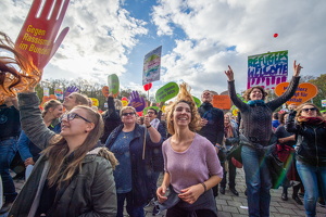 22.10.2017 Berlin, Demo gegen Rassismus