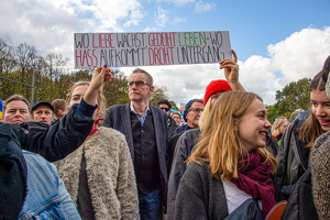 22.10.2017 Berlin, Demo gegen Rassismus