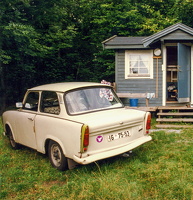 1991 mit Trabi durch Schweden bis Gotland