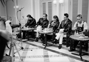 07.03.1988 Depeche Mode bei der Pressekonferenz