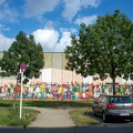 25.09.2015 Gartenfest im Flüchtlingsheim in Berlin Hellersdorf