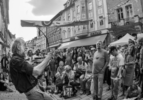 06.07. 20137 Klaus, der Geiger beim Folkfest Rudolstadt