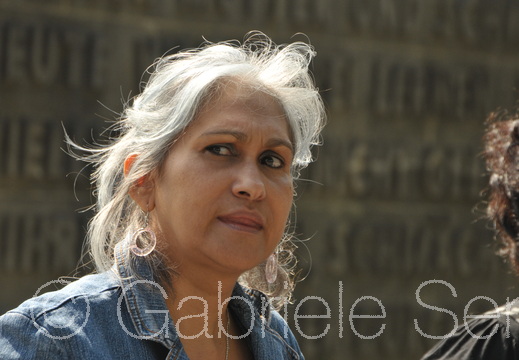 23.08.2013 mit Kubanerinnen in der Gedenkstätte Ravensbrück