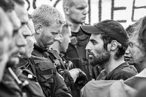 19.07.2013 vor dem Abschiebegefängnis in Eisenhüttenstadt